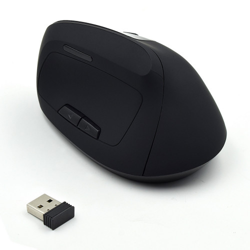 EWENT - Raton vertical ergonomico inalambrico 1600 dpi color negro (Ref. EW3158)