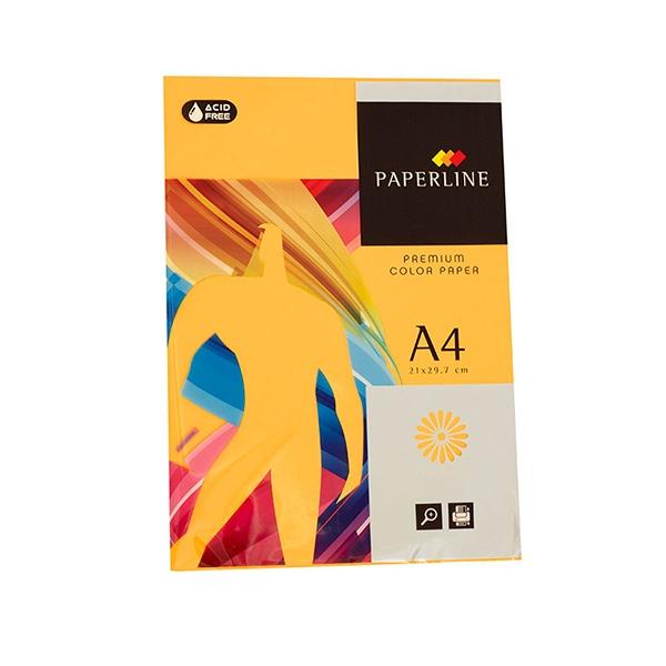 FABRISA - PAPEL DIN A4 80GR 1 PAQUETE DE 500 HOJAS COLOR ORO (GOLD) (Ref.15647)