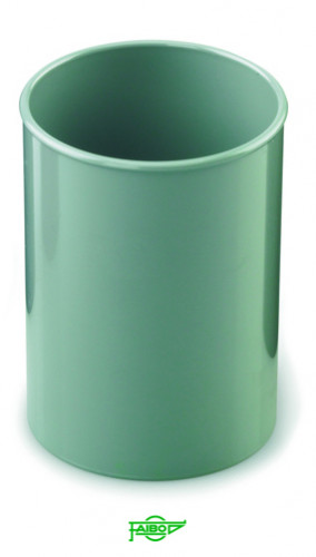 FAIBO - CUBILETE PORTALÁPICES PLÁSTICO OPACO GRIS (Ref.205-08)