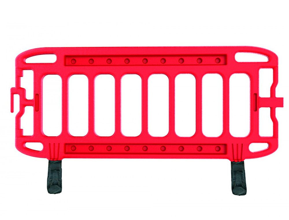 FARU - Barrera navigator polietileno rojo longitud 2 mt (Ref. KCB73)