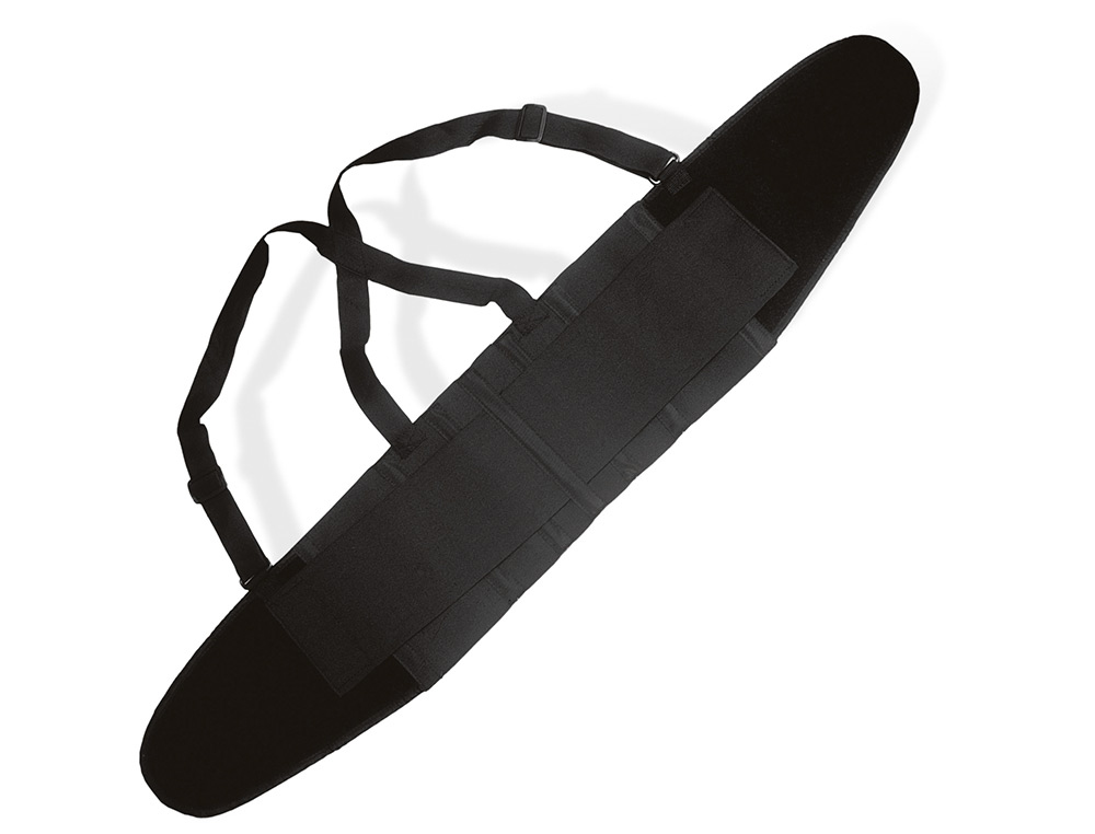 FARU - Cinturon antilumbago elastico con tirantes talla xl color negro (Ref. PE10-XL)