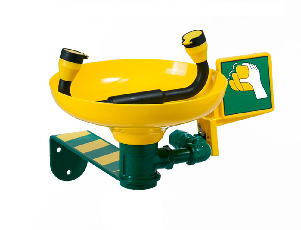 FARU - Lavaojos basic de pared basic con compesador automatico de flujo 315x280x140 mm (Ref. C512)