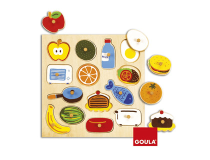 GOULA - Puzzle madera in & out 14 piezas (Ref. 53024)