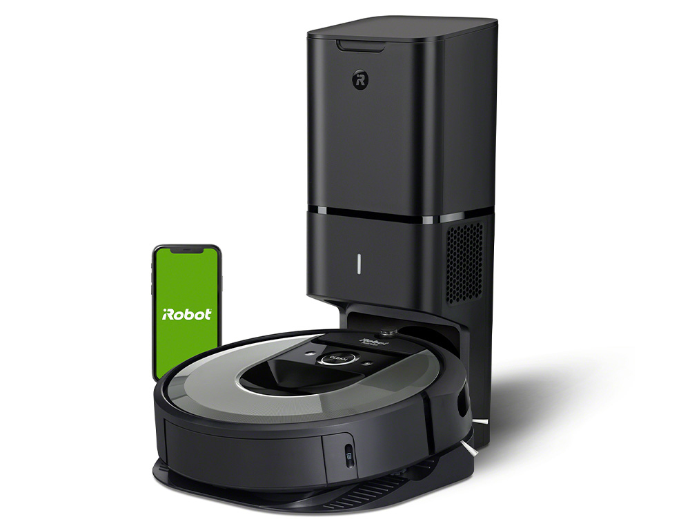 IROBOT - Robot aspirador roomba i7558 alta potencia con base de vaciado automatico wifi (Ref. I755840)