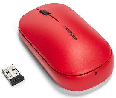KENSINGTON - Raton inalambrico suretrack dual color rojo (Ref. K75352WW)