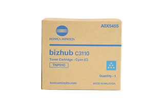 KONICA MINOLTA - KONICA-MINOLTA TONER TNP51 CIAN BIZHUB C3110 (Ref.A0X5455)