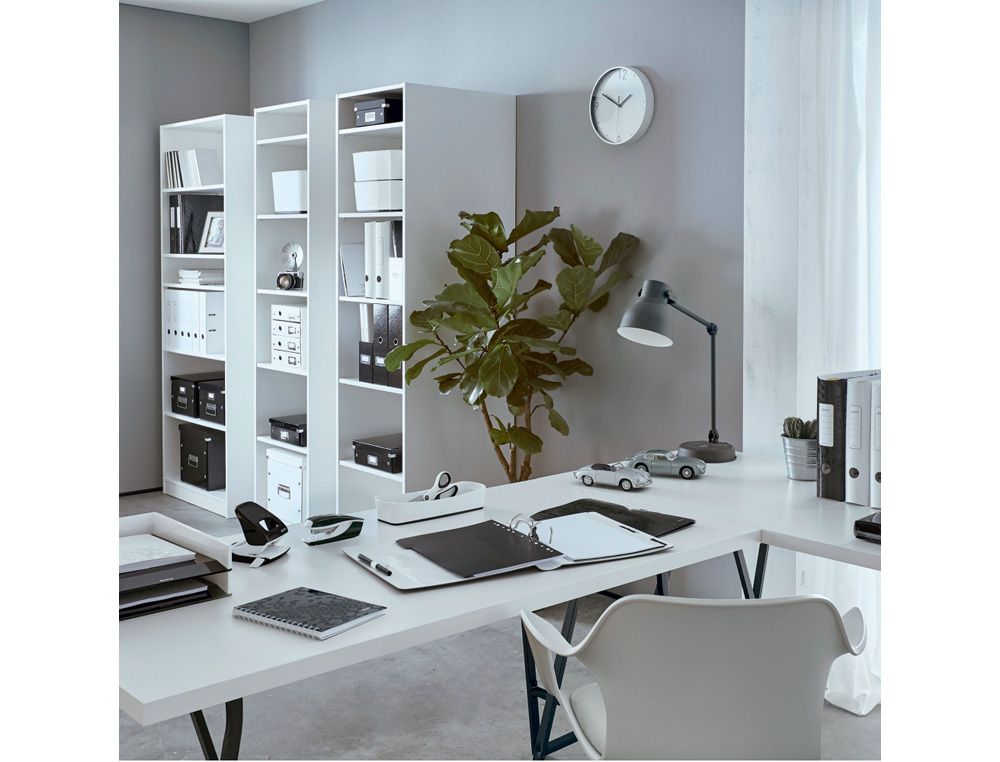 LEITZ - PORTARROLLOS WOW DUALC/CINTA TURQUESA y BLANCO (Ref.53641051)