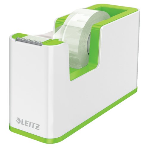 LEITZ - PORTARROLLOS WOW DUALC/CINTA VERDE y BLANCO (Ref.53641054)