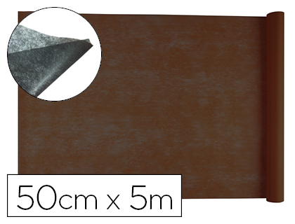 LIDERPAPEL - TEJIDO SIN TEJER TERILENO 25 G/M2 ROLLO DE 5 MT MARRON (Ref.TS05)