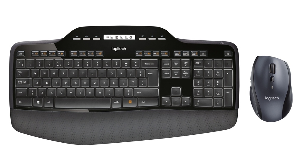 LOGITECH - TECLADO + RATÓN NEGRO MODELO MK710, QWERTY ESPAÑOL (Ref.920-002437)