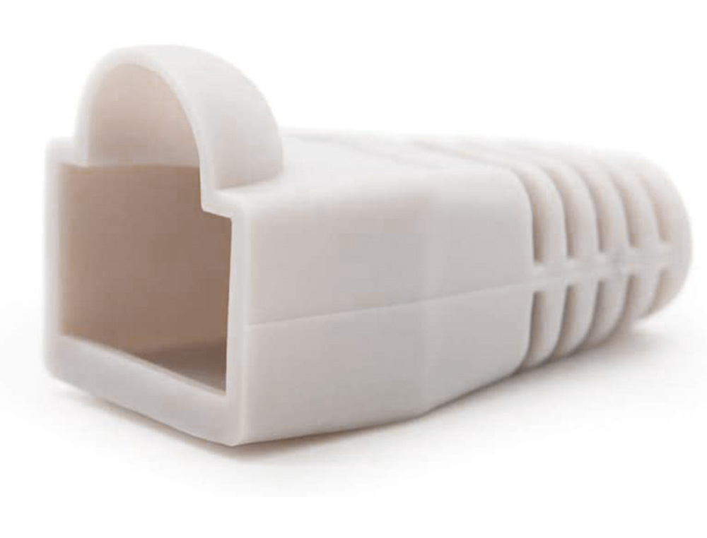 NANOCABLE - Funda protectora de cable rj45 color gris (Ref. 10.21.0301)