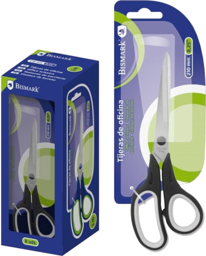 OFFICE CLUB - TIJERAS OFICINA 21 CM BLISTER (Ref.323827)