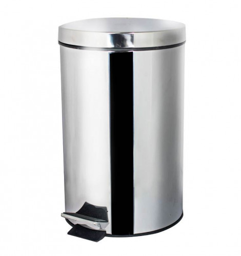 PAPELERA PEDAL 20L INOX SATINADA (Ref.DJP72020M)