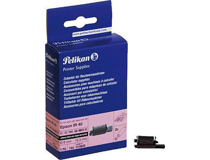 PELIKAN - Rodillo entintador ir40 negro gr.744 caja de 2 unidades (Ref. 515049)