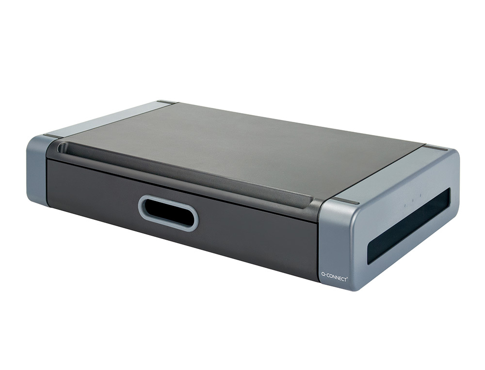 Q-CONNECT - SOPORTE DELUXE PARA MONITOR CON CAJON 48,6 X 27,6 X 9,6 CM (Ref.KF18641)
