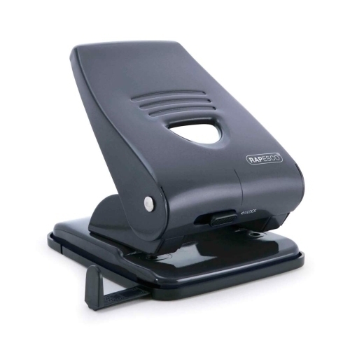 RAPESCO - Taladrador 835 metal negro 2 taladros capacidad 40 hojas (Ref. PF800AB1)