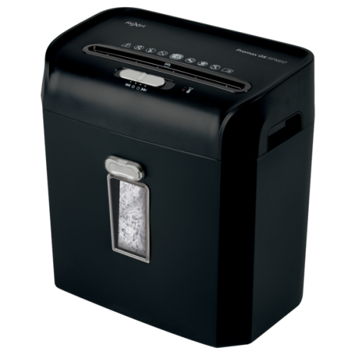 REXEL - Destructora de documentos promax qs rpx612 capacidad 6 hojas particulas destruye grapas clips y (Ref. 2104579EU)