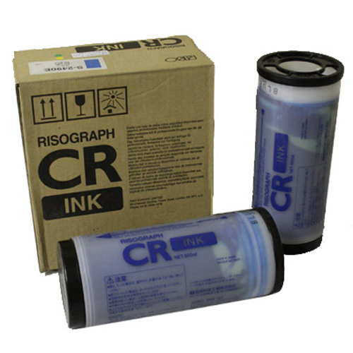 RISO - TINTA AZUL SERIE CR (PACK 2) (Ref.S-2490E)