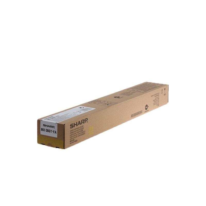 SHARP - TONER AMARILLO MX-2610N , 3110N, 3610N , 3640N , 3140N, 2640N (Ref.MX-36GTYA)