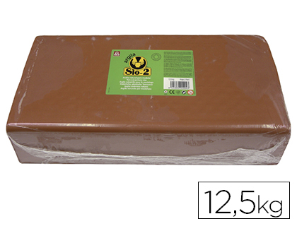 SIO-2 - Arcilla argila rojo paquete de 12,5 kg (Ref. 20162001)