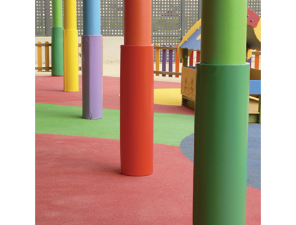 SUMO DIDACTIC - Proteccion columna espuma de 2,5cm cremallera y velcro - medidas a consultar (Ref. 135)