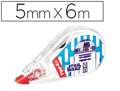 TIPP-EX - Corrector mini pocket mouse star wars 5 mmx 6 mt (Ref. 945798)