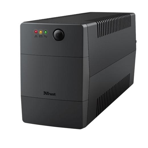 TRUST - Sai paxxon bateria 800 va con 2 tomas corriente funcion avr (Ref. 23503)