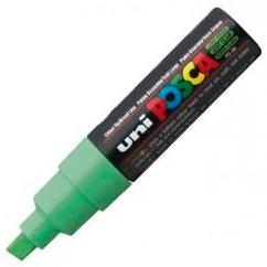 UNI-BALL - MARCADOR T.OPACA NO PERM. UNI POSCA 8,0 (PC-8K) VERDE CLARO (Ref.148833000)