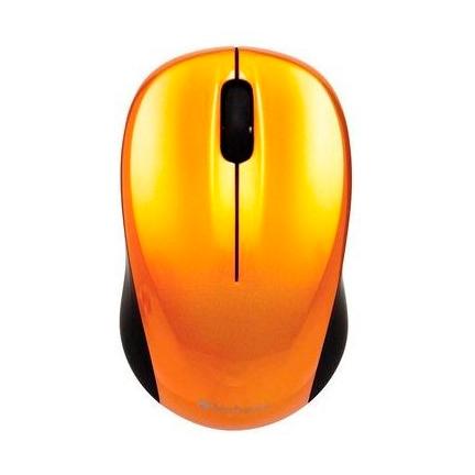 VERBATIM - RATÓN INALÁMBRICO GO NANO. RECEPTOR NANO . AGARRE SUAVE Y TEXTURIZADO. COLOR NARANJA (Ref.49045)