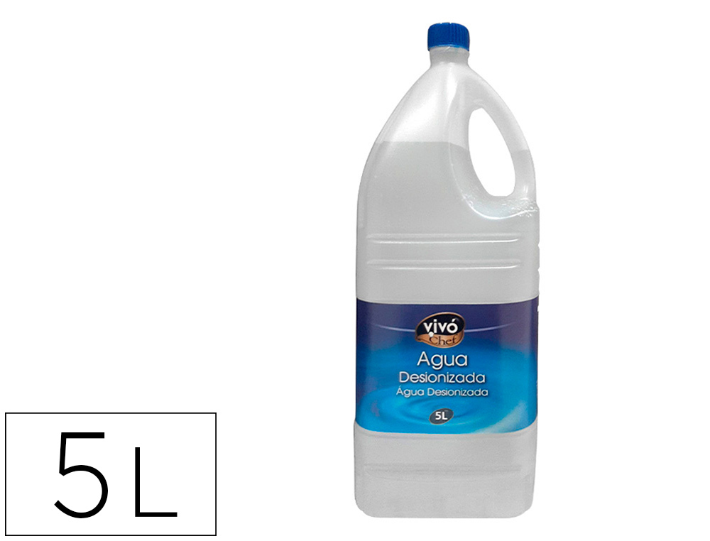 VIVOCHEF - AGUA DESTILADA GARRAFA 5L (Ref.76726)