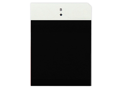 X'STAMPER QUIX - FOTOLITO PARA SELLO Q-04 NEGRO (Ref.TYPE B Q-04 NEG)