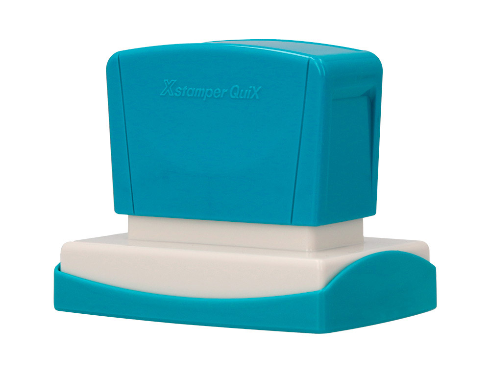 X'STAMPER QUIX - SELLO PERSONALIZABLE COLOR AZUL MEDIDAS 36X61 MM Q-16 (Ref.QPTL-Q3661RU Q16 AZ)