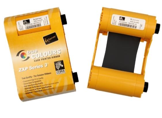 ZEBRA - CINTA BLANCO Y NEGRO ZXP3 DATAMAX EX2 (Ref.800033-801)