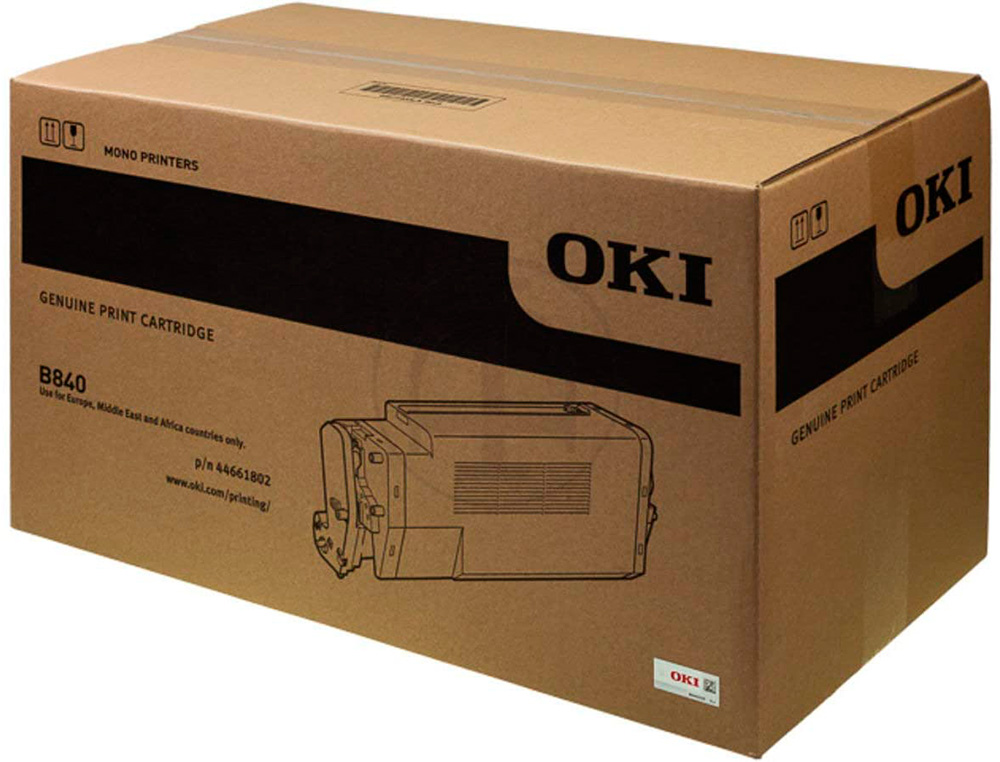 OKI - Toner Laser ORIGINALES B840 Negro 20.000 paginas (Ref.44661802)