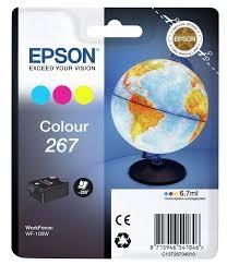 EPSON - INK-JET T267 WF-100W TRICOLOR 200 PAGINAS (Ref.C13T26704010)