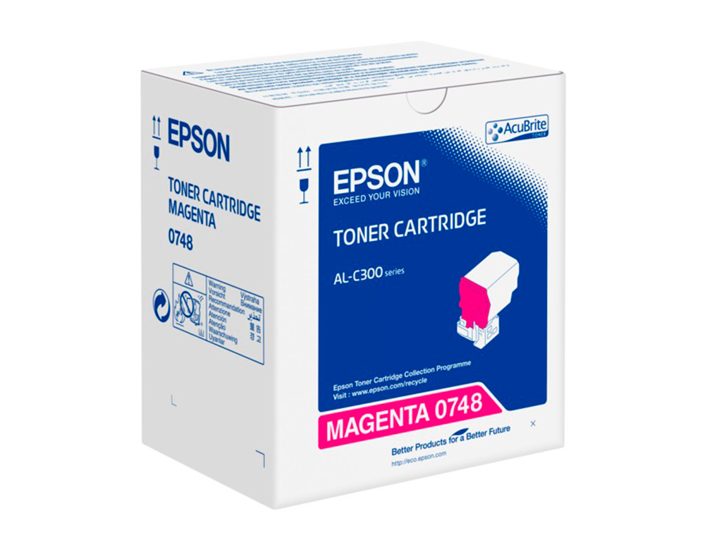 EPSON - Toner Laser ORIGINALES magenta 8.8k (Ref.C13S050748)