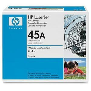 HP ( HEWLETT PACKARD ) - Toner Laser ORIGINALES 45A Negro 18.000pg (Ref.Q5945A)