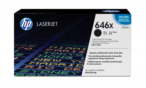 HP ( HEWLETT PACKARD ) - Toner Laser ORIGINALES 646X Negro (Ref.CE264X)