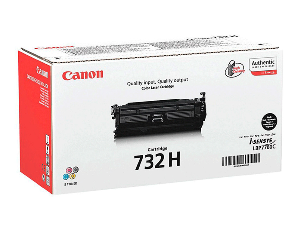 CANON - Toner Laser 732H Negro (Ref.6264B002)