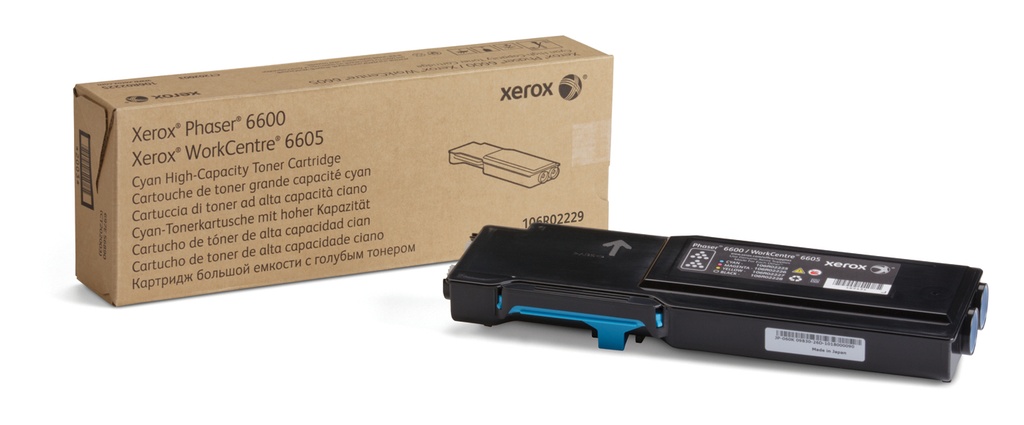 XEROX - Toner laser 106r02229 phaser 6600 workcentre 6605 cian 6000 paginas (Ref. 106R02229)