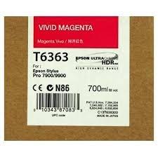 EPSON - Ink-jet gf stylus photo 7900/9900 magenta vivo alta capacidad (Ref. C13T636300)