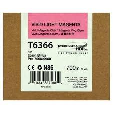 EPSON - Ink-jet gf stylus photo 7900/9900 magenta vivo claro alta capacidad (Ref. C13T636600)