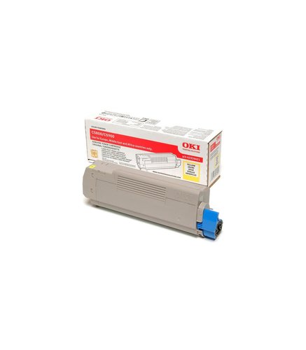 OKI - Toner Laser ORIGINALES Amarillo (Ref.43324421)