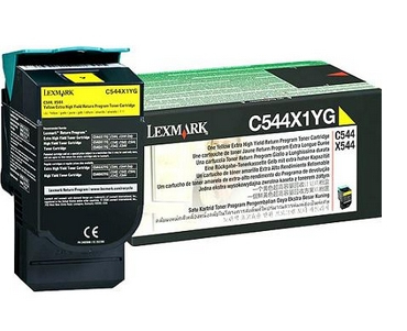LEXMARK - Toner Laser ORIGINALES Amarillo (Ref.C544X1YG)