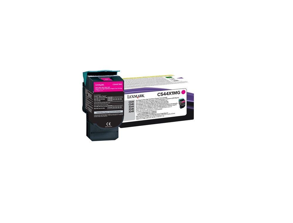 LEXMARK - Toner Laser ORIGINALES Magenta Retornable 0 (Ref.C544X1MG)