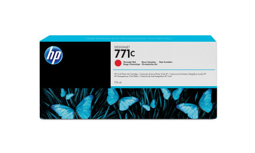 HP ( HEWLETT PACKARD ) - Cartuchos ORIGINALES Inyección De Tinta 771C Rojo (Ref.B6Y08A)