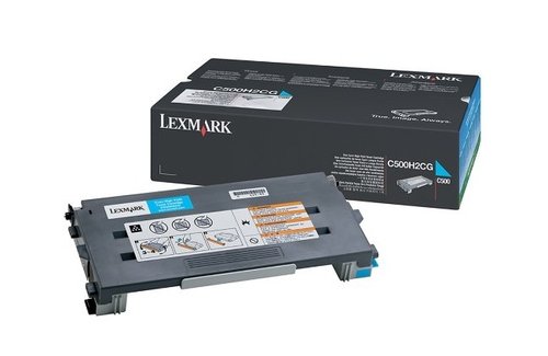 LEXMARK - TONER COLOR C500, X500N/502N CIAN A.R. (3.000 PAG.) (Ref.C500H2CG)