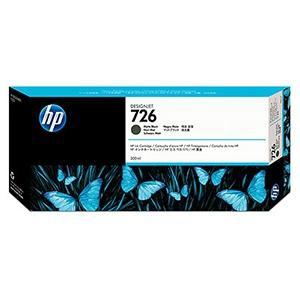 HP ( HEWLETT PACKARD ) - Cartuchos ORIGINALES Inyección De Tinta 726 Negro mate 300ml (Ref.CH575A)