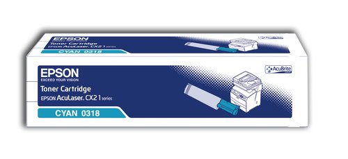 EPSON - Toner Laser ORIGINALES 0318 Cyan (Ref.C13S050318)