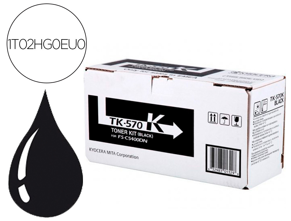 KYOCERA MITA - KYOCERA - Toner toner laser tk500k para fs-5400 negro tk-570k (Ref. 1T02HG0EU0)